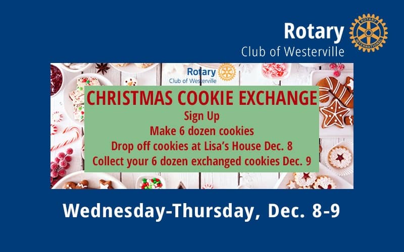 Christmas Cookie Exchange Dec. 8-Dec. 9