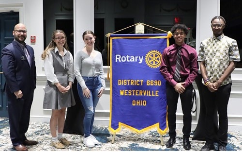 January 2022 Rotary Students of the Month