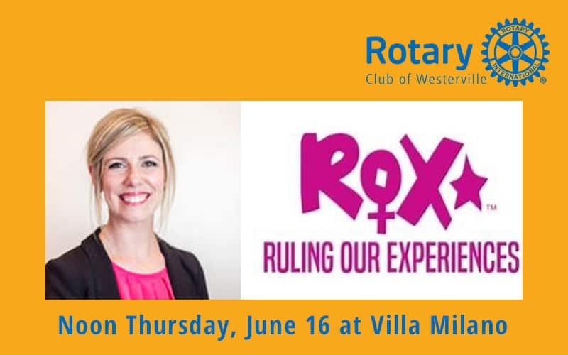 Morosky to discuss ROX’s empowerment programs June 16